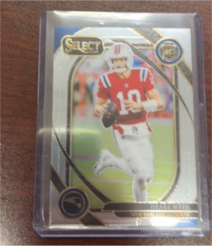 2024 Panini Select Club Level #218 Drake Maye — front