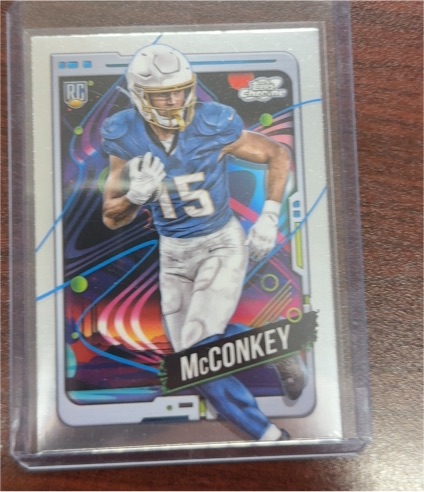 2024 Topps Chrome Cosmic #152 Ladd McConkey — front