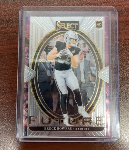 2024 Panini Select #3 Brock Bowers — front