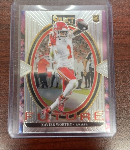 2024 Panini Select #8 Xavier Worthy Select Future — front