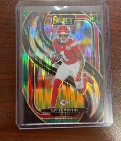 2024 Panini Select Premier Level #119 Xavier Worthy — front
