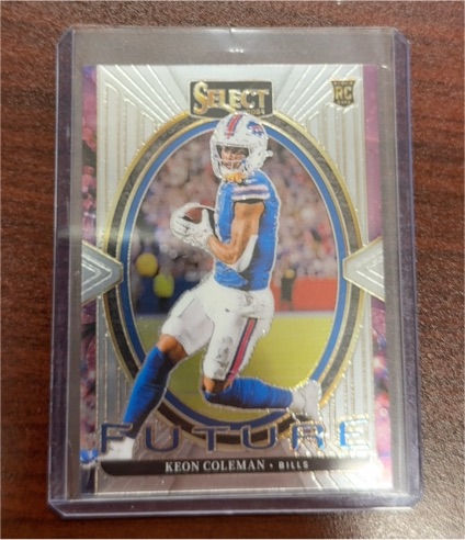 2024 Panini Select #1 Keon Coleman — front