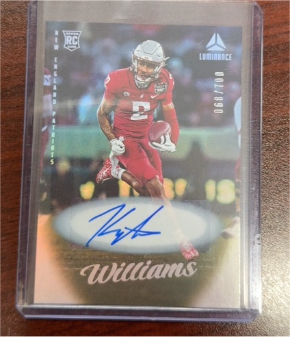 2025 Panini Luminance #134 Kyle Williams — front