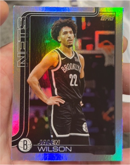 2025-26 Topps #12 Jalen Wilson — front