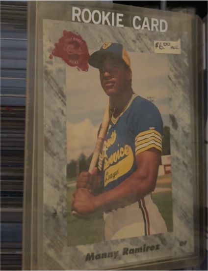 1991 Classic #60 Manny Ramirez Rookie Card — front