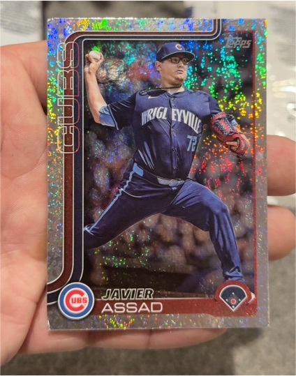 2025 Topps Series 2 #649 Javier Assad — front