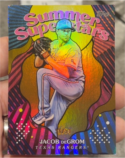 2025 Topps Series 2 #SS-45 Jacob deGrom — front