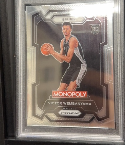 2023-24 Panini Prizm Monopoly #81 Victor Wembanyama — front