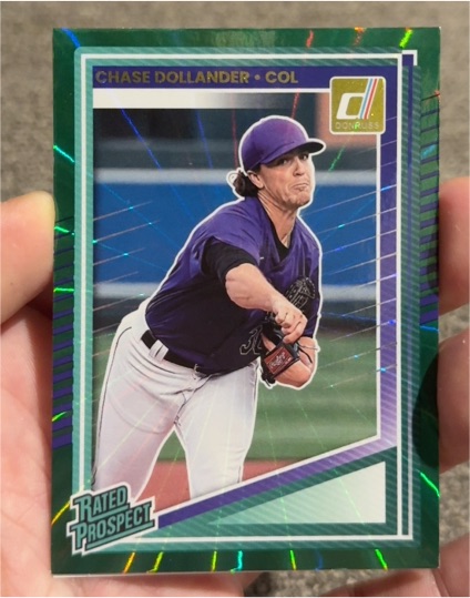 2025 Donruss #134 Chase Dollander — front
