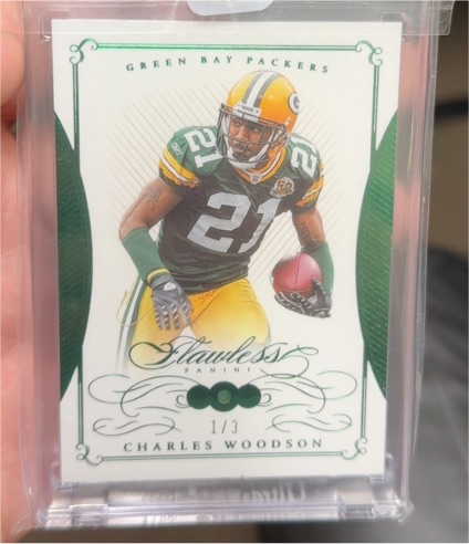 2015 Panini Flawless #1 Charles Woodson — front