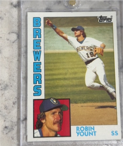 1984 Topps #10 Robin Yount — front