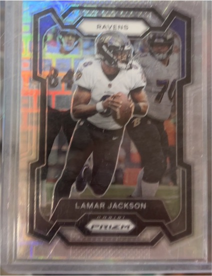 2023 Panini Prizm #18 Lamar Jackson — front