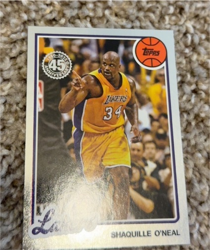 2025-26 Topps 1980-81 Topps Basketball #80BK-4 Shaquille O'Neal — front