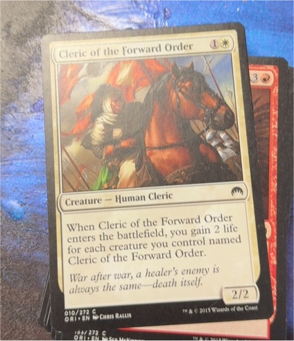 2015 Magic Origins #010 Cleric of the Forward Order — front