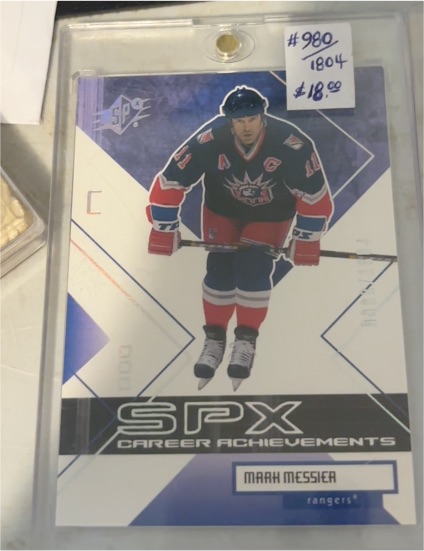 2002-03 Upper Deck SPx Career Achievements #126 Mark Messier — front
