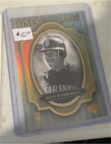 2000 Upper Deck Legends Ones for the Ages #O6 Alex Rodriguez — front