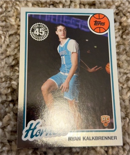 2025-26 Topps Basketball #80BK-77 Ryan Kalkbrenner — front