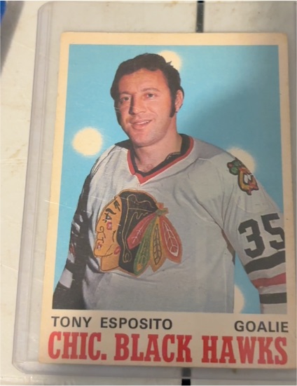 1970-71 O-Pee-Chee #153 Tony Esposito — front