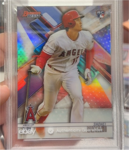 2018 Bowman's Best #1 Shohei Ohtani — front