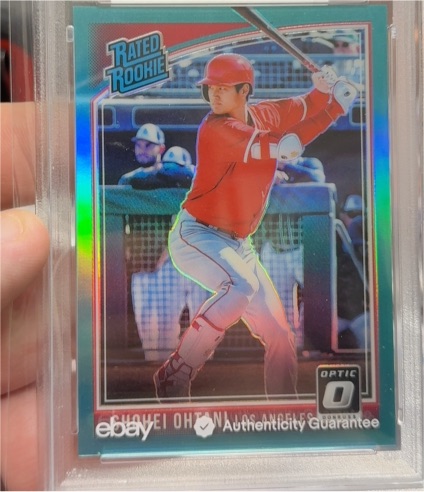 2018 Panini Donruss Optic #56 Shohei Ohtani Rated Rookie — front