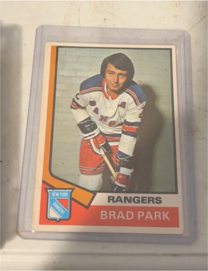 1974-75 O-Pee-Chee #50 Brad Park — front