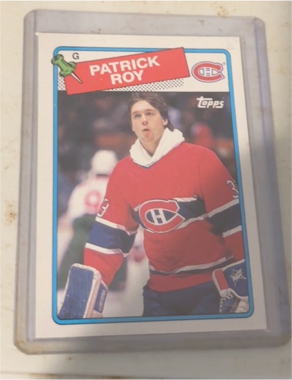 1988-89 Topps #116 Patrick Roy — front