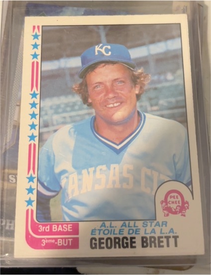 1982 O-Pee-Chee #261 George Brett All-Star — front