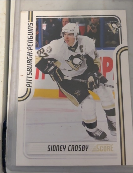 2011-12 Panini Score #366 Sidney Crosby — front