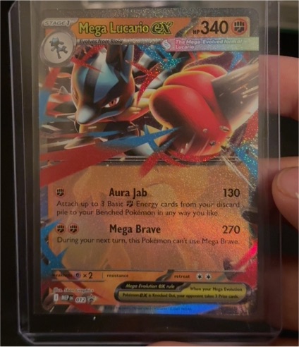 2025 Pokémon Mega Lucario EX #012 Promo — front