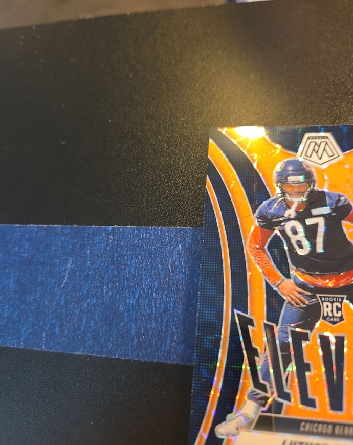 2023 Panini Mosaic Thunder Lane #TL-CK Cole Kmet — front