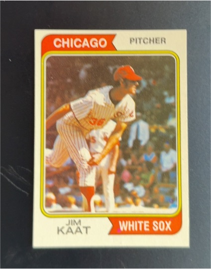 1974 Topps #440 Jim Kaat — front