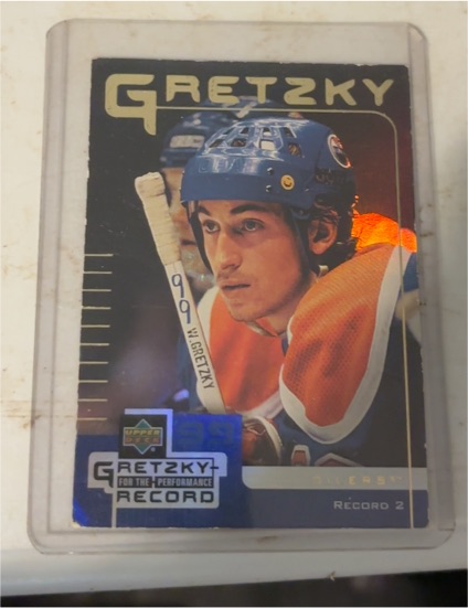 1999-00 McDonald's Upper Deck Wayne Gretzky For The Performance Record #2 — front