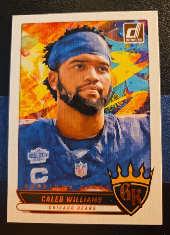 2025 Panini Donruss #GK-CWS Caleb Williams Gridiron Kings — front