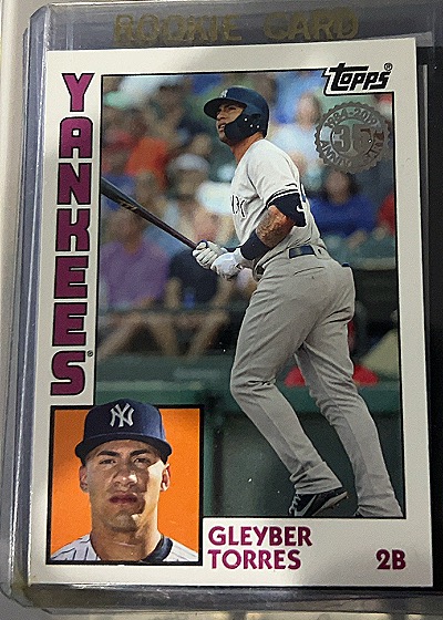 2019 Topps #T84-18 Gleyber Torres 35th Anniversary — front