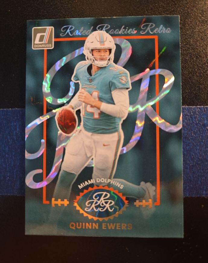 2025 Donruss #13 Quinn Ewers Rated Rookies Retro — front
