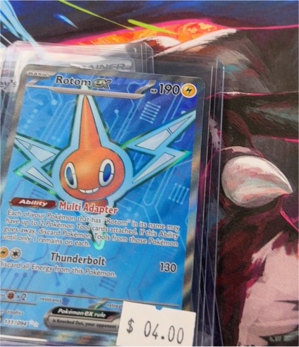 2025 Pokémon Phantasmal Flames #111 Rotom EX — front