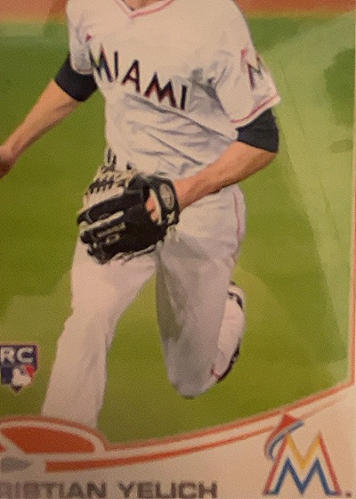 2015 Topps #309 Christian Yelich — front