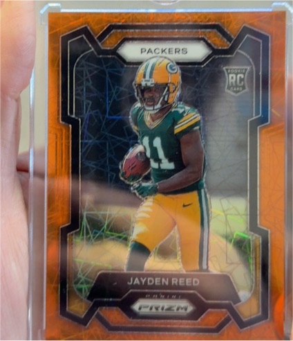 2023 Panini Prizm #334 Jayden Reed — front