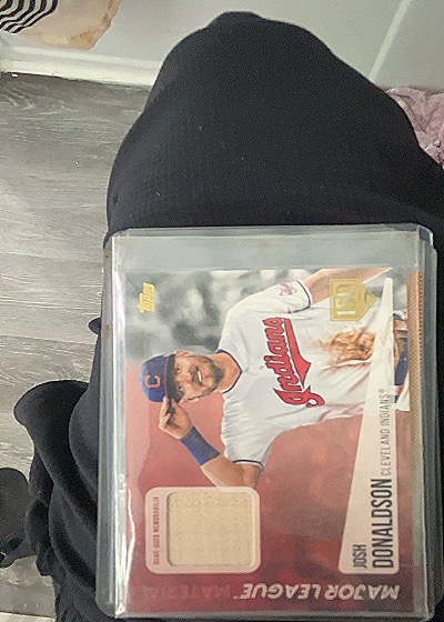 2015 Topps Major League Materials Josh Donaldson — front