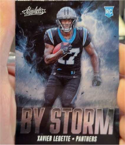 2024 Panini Absolute Football By Storm #BS-XLE Xavier Legette — front