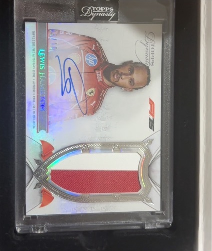 2023 Topps Dynasty Formula 1 #F1-DA-LH Lewis Hamilton — front