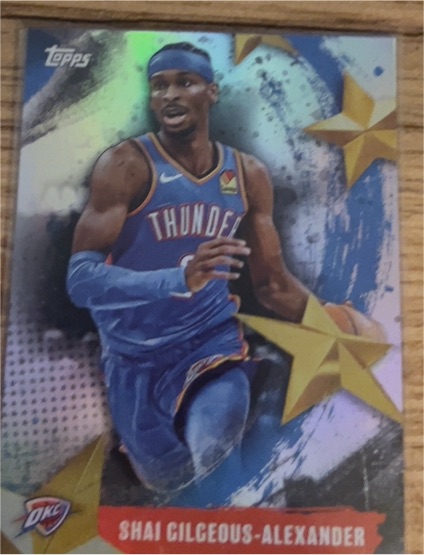 2025-26 Topps Stars of the NBA #SA-2 Shai Gilgeous-Alexander — front