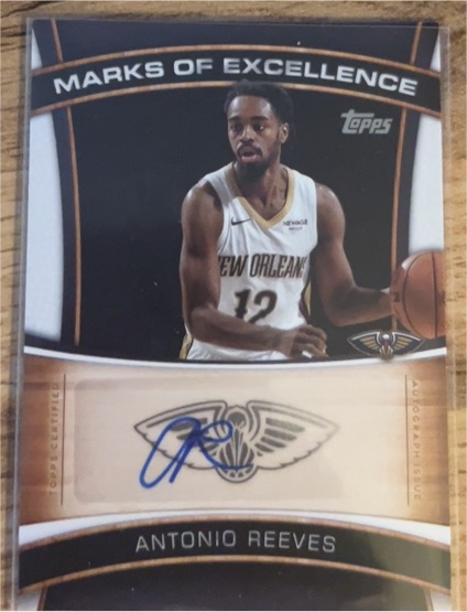 2025-26 Topps Marks of Excellence #MEAR Antonio Reeves — front