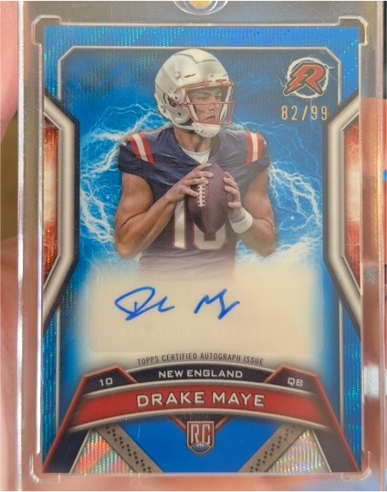 2024 Topps Resurgence #82/99 Drake Maye — front