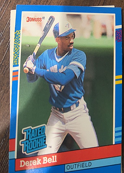 1991 Donruss #32 Derek Bell — front