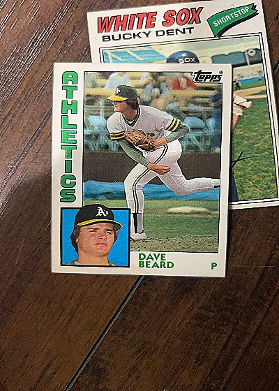 1984 Topps #513 Dave Beard — front