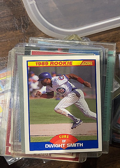 1989 Score Rookie Dwight Smith — front