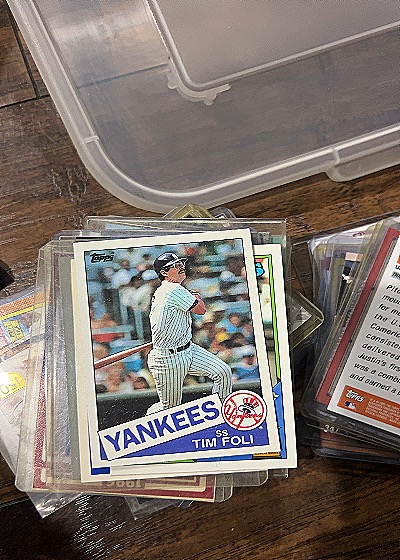 1985 Topps #180 Tim Foli — front