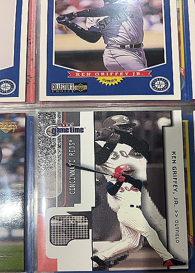2001 Fleer Game Time #85 Ken Griffey Jr. — front