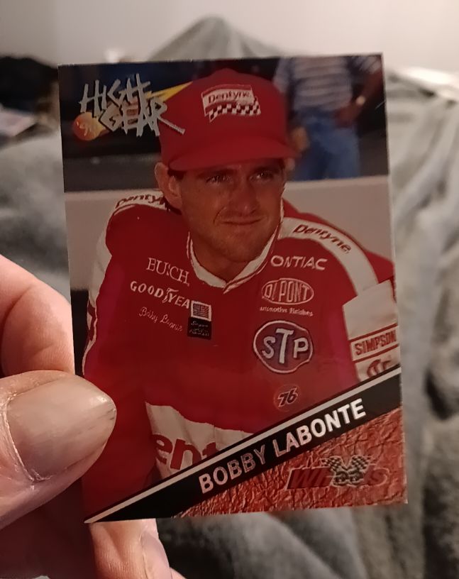 1994 Wheels High Gear #177 Bobby Labonte — front
